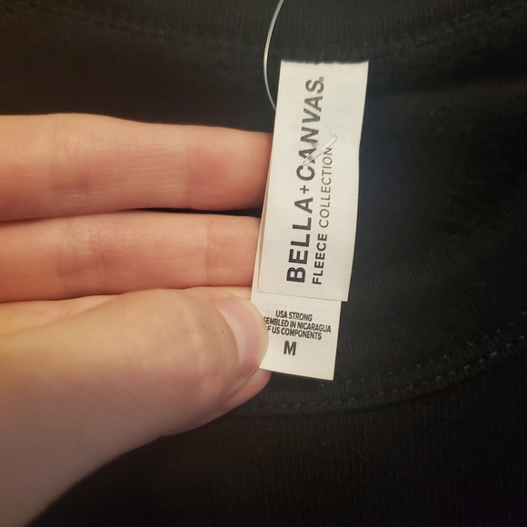 Taylor Swift Travis Kelce Love Story Embroidered Sweatshirt In Black Pink Size M - Picture 3 of 5